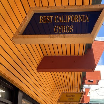 Durant Square - Asian Ghetto - Sign Greek food - Asian Fusion Near Me - Berkeley, California