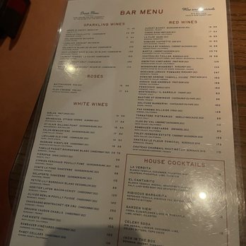 Claremont - Bar and wine menu - American Near Me - Dallas, Texas Claremont - Bar and wine menu - American Near Me - Dallas, Texas