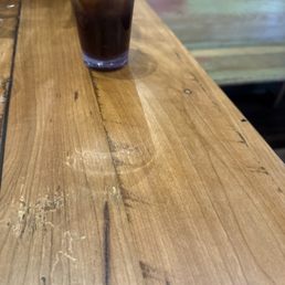 Still waiting for my beer while dad is half done his soda Still waiting for my beer while dad is half done his soda