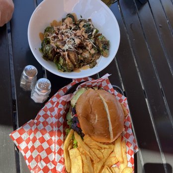 Brew’gers - Brussels sprout, appetizer, burger, and fries - Burgers Near Me - Valley Springs, California