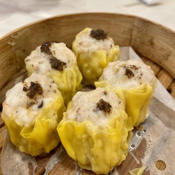 Chef Tony - Black Truffle Sui Mai Dumplings. - Dim Sum Near Me - Richmond, British Columbia Chef Tony - Black Truffle Sui Mai Dumplings. - Dim Sum Near Me - Richmond, British Columbia
