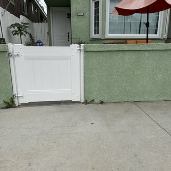 HA In CA Fencing - New vinyl gate - Fences & Gates Near Me HA In CA Fencing - New vinyl gate - Fences & Gates Near Me