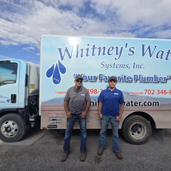 Whitney's Water Systems - Technicians ready to start their day - Plumbing Near Me - Logandale, Nevada Whitney's Water Systems - Technicians ready to start their day - Plumbing Near Me - Logandale, Nevada