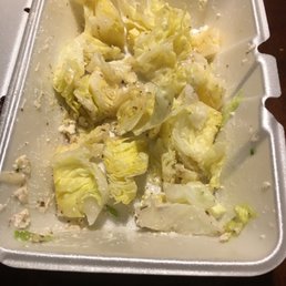 White lettuce chunks. Isn't lettuces supposed to be leafy and green? White lettuce chunks. Isn't lettuces supposed to be leafy and green?