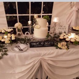 Dessert table florals Dessert table florals