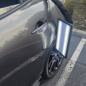 Magic Dent Removal - Before - Mobile Dent Repair Near Me