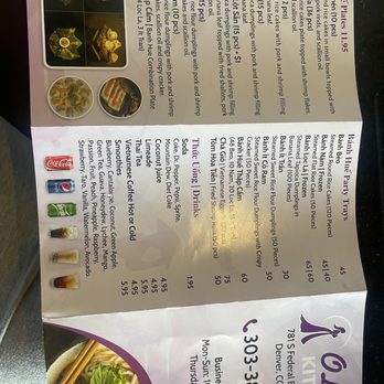 O Lien Kitchen - Menu - Vietnamese Near Me - Denver, Colorado O Lien Kitchen - Menu - Vietnamese Near Me - Denver, Colorado