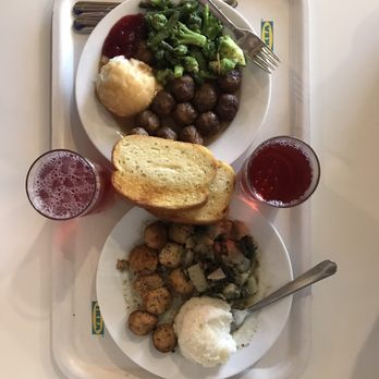 IKEA Restaurant - Swedish meatballs (top) & salmon balls - Scandinavian Near Me - Woodbridge, Virginia IKEA Restaurant - Swedish meatballs (top) & salmon balls - Scandinavian Near Me - Woodbridge, Virginia
