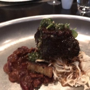 One Restaurant - BBQ short ribs.  Tender and portion size is very nice. I like! - Canadian (New) Near Me - Toronto, Ontario
