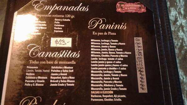 Menu photo 3 El Caprichoso de la Pizza Buenos Aires, C Menu photo 3 El Caprichoso de la Pizza Buenos Aires, C