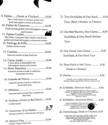 Menu photo 7 El Taco Amigo DeLand, FL