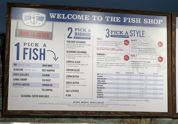 Menu photo 1 Encinitas Fish Shop Encinitas, CA Menu photo 1 Encinitas Fish Shop Encinitas, CA