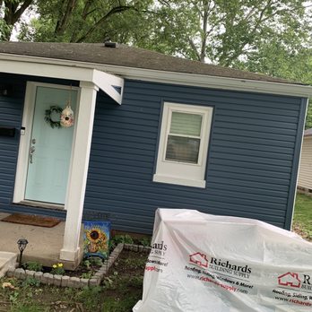 Community Exteriors - Made sure materials were covered during rain storm - Roofing Near Me - Indianapolis, Indiana