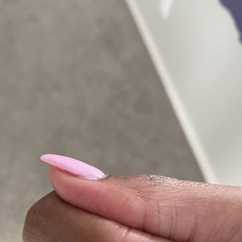 Glamor Nails & Spas - Didn't paint the side of the nail - Nail Salons Near Me - Litchfield Park, Arizona