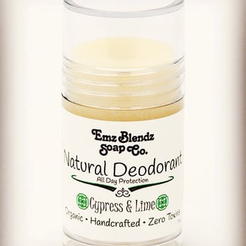 Emz Blendz Soap - Cypress & Lime all-natural, completely non-toxic Deodorant that smells amazing and really works! - Cosmetics & Beauty Supply Near Me - Ashland, Oregon