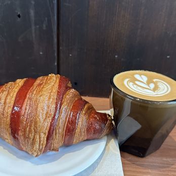 Hedge Coffee - Strawberry croissant and a cortado to stay. - Coffee & Tea Near Me - San Francisco, California Hedge Coffee - Strawberry croissant and a cortado to stay. - Coffee & Tea Near Me - San Francisco, California