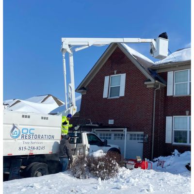 OC Property Solutions Heating, Cooling, Plumbing, & Electric Logo