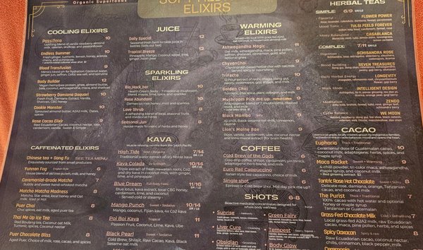Menu photo 4 Soft Medicine Sanctuary Sebastopol, CA