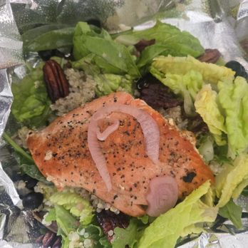 The Black Bear - Salmon salad - Coffee & Tea Near Me - Denali National Park, Alaska The Black Bear - Salmon salad - Coffee & Tea Near Me - Denali National Park, Alaska