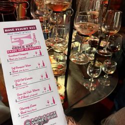 Dog Gone Wine Bar - Rosé flight