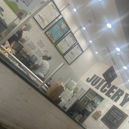 Juice bar area