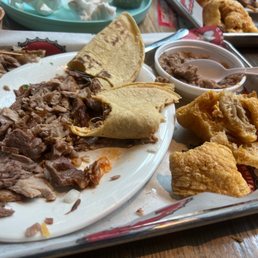 Some... bland azz pork. Some... bland azz pork.