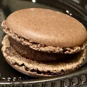 European Taste - A chocolate macaron. - Coffee & Tea Near Me - West Des Moines, Iowa European Taste - A chocolate macaron. - Coffee & Tea Near Me - West Des Moines, Iowa