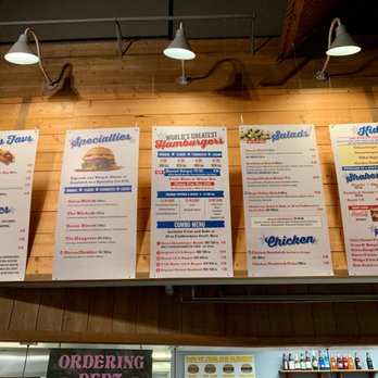 Fuddruckers - Current menu 4/14/21 - Burgers Near Me - Concord, California