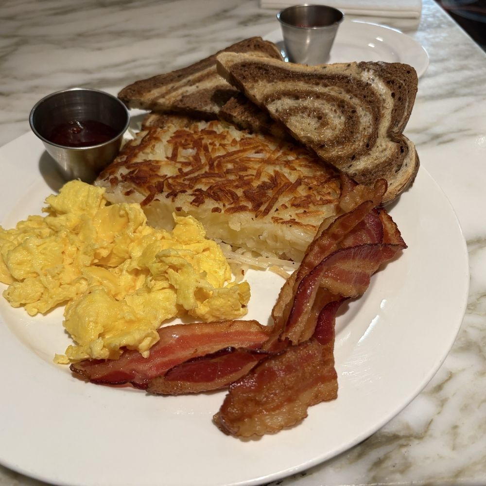 Brass Fork - American Breakfast* with rye toast - Cafes Near Me - Henderson, Nevada