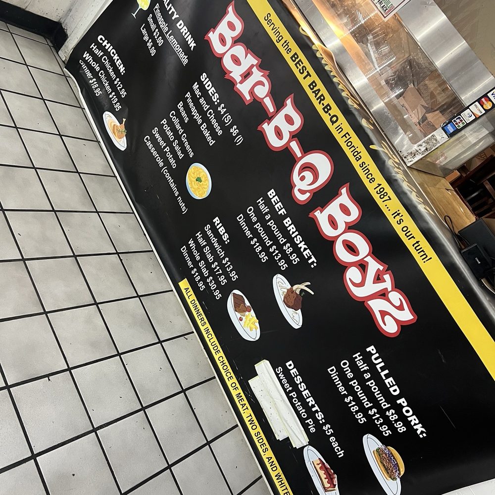 Barbeque Boyz - Menu - Barbeque Near Me - Orlando, Florida Barbeque Boyz - Menu - Barbeque Near Me - Orlando, Florida
