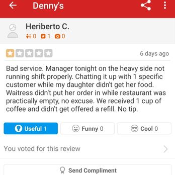 Denny's - I'm attaching this to show you dennys get rid of this manager!!!! - Diners Near Me - Rowland Heights, California Denny's - I'm attaching this to show you dennys get rid of this manager!!!! - Diners Near Me - Rowland Heights, California