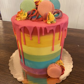 Martine's Pastries - Martine's rainbow cake - Bakeries Near Me - Lexington, Kentucky Martine's Pastries - Martine's rainbow cake - Bakeries Near Me - Lexington, Kentucky