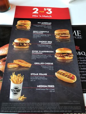 Menu photo 2 Steak ’n Shake Vero Beach, FL