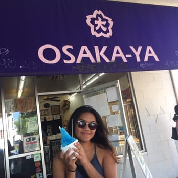 Osaka-Ya - I got the extra small bubblegum with green tea ice cream at the bottom! happy gal! - Desserts Near Me - Sacramento, California Osaka-Ya - I got the extra small bubblegum with green tea ice cream at the bottom! happy gal! - Desserts Near Me - Sacramento, California