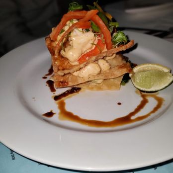 Louie's Backyard - The Lump Crab and Avocado appetizer!! Amazing!! The flavors are perfect! - New American Near Me - Key West, Florida