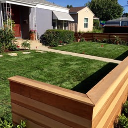 Built fence, installed new grass, planted roses - 95% complete. Built fence, installed new grass, planted roses - 95% complete.