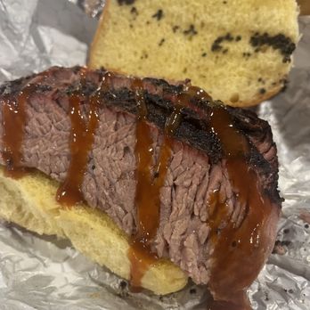 4 Rivers Smokehouse - (Moist) Brisket sandwich - Barbeque Near Me - Longwood, Florida