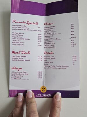 Menu photo 1 Café Piccante Edinburgh, MLN Menu photo 1 Café Piccante Edinburgh, MLN