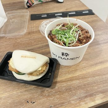 Iki Ramen - Ebi Katsu Bao Shrimp bao Chashu Don - Ramen Near Me - Los Angeles, California
