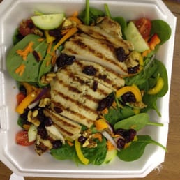 Chicken Spinach Salad