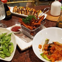 Lemongrass Restaurant and Sake Bar - Edamamr,kimicji,love making and sweet potatoes
