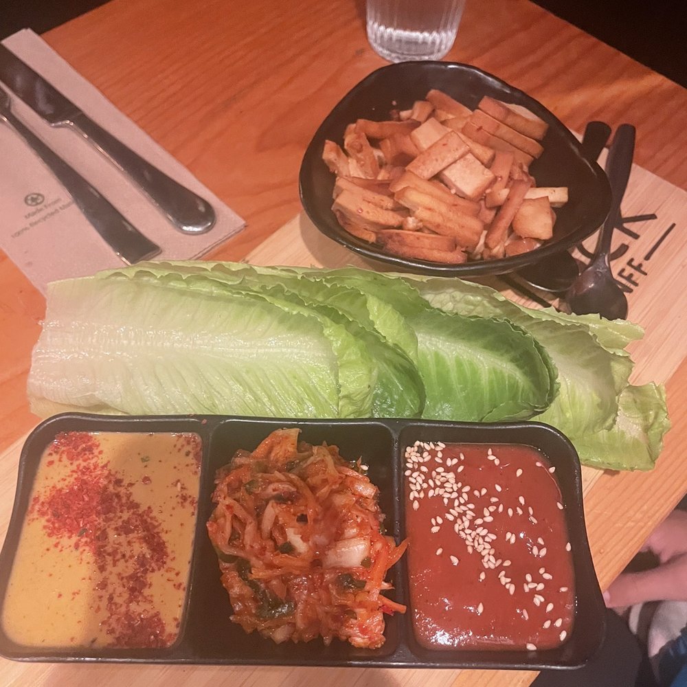 Block Kitchen + Bar - Tofu Lettuce Wraps - Sandwiches Near Me - Banff, Alberta Block Kitchen + Bar - Tofu Lettuce Wraps - Sandwiches Near Me - Banff, Alberta