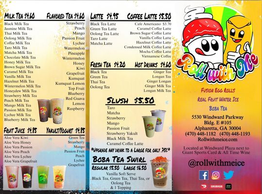 Menu photo 3 Roll with Me Alpharetta, GA