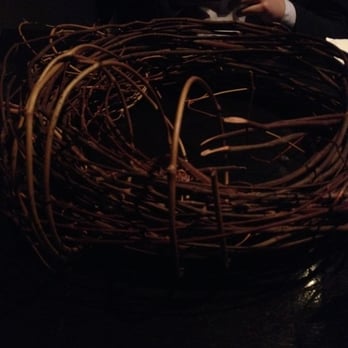 Alinea - Salsify, savory root hidden in the nest. - New American Near Me - Chicago, Illinois