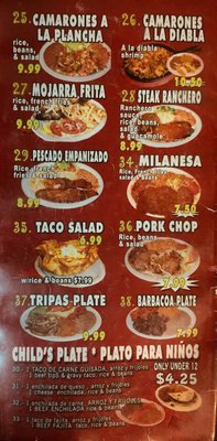 Menu photo 6 El Gallito de Jalisco San Antonio, TX Menu photo 6 El Gallito de Jalisco San Antonio, TX
