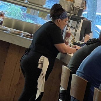 Field to Fork - Waitress on phone - Breakfast & Brunch Near Me - Sheboygan, Wisconsin Field to Fork - Waitress on phone - Breakfast & Brunch Near Me - Sheboygan, Wisconsin