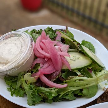 Trend Urban Cafe - Look at this salad! No extra charge to swap out fries for this :) - Tacos Near Me - Stone Mountain, Georgia Trend Urban Cafe - Look at this salad! No extra charge to swap out fries for this :) - Tacos Near Me - Stone Mountain, Georgia