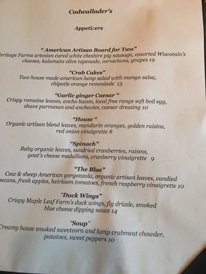 Menu photo 2 Cadwalladers Cafe Martinez, GA