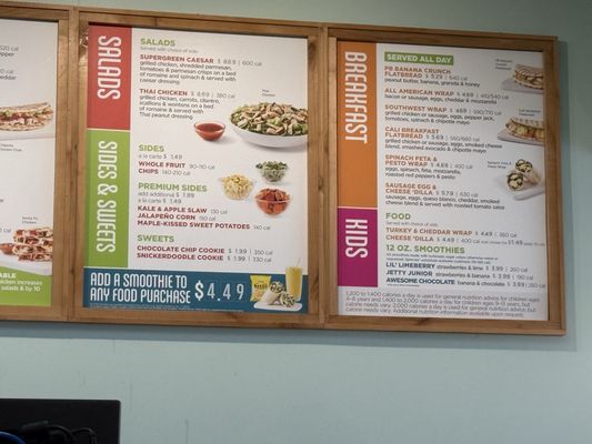 Menu photo 3 Tropical Smoothie Cafe Indianapolis, IN Menu photo 3 Tropical Smoothie Cafe Indianapolis, IN