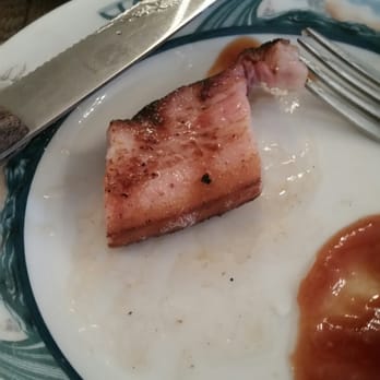 Peter Luger - What's left of the bacon! - Steakhouses Near Me - Brooklyn, New York